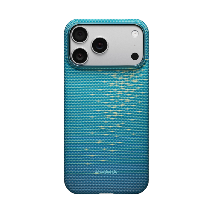 Laptop, Tablete & Telefoane - Husa Pitaka iPhone 17 Pro Ultra-Slim, Lucid Blue (PitaTap)