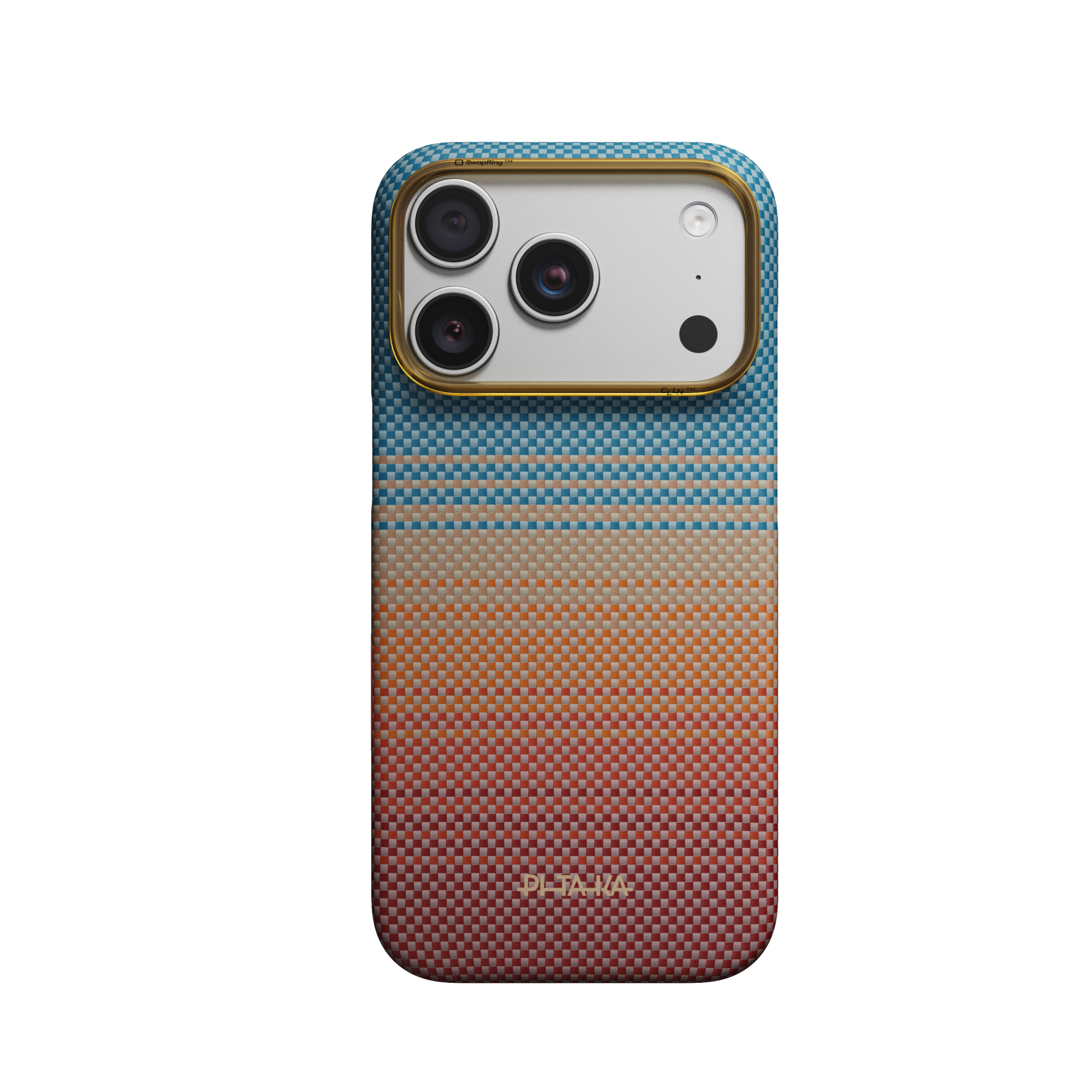 Laptop, Tablete & Telefoane - Husa Pitaka pentru iPhone 18 Pro, Edge Case, PitaTap™, Sunset 2.0, California Dream 01