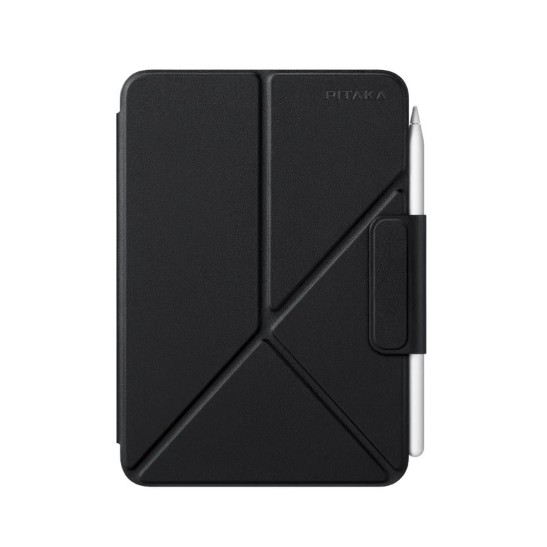 Accesorii telefoane mobile - Husa Pitaka MagEZ Folio 2, iPad Mini 6/ Mini A17 Pro, Negru