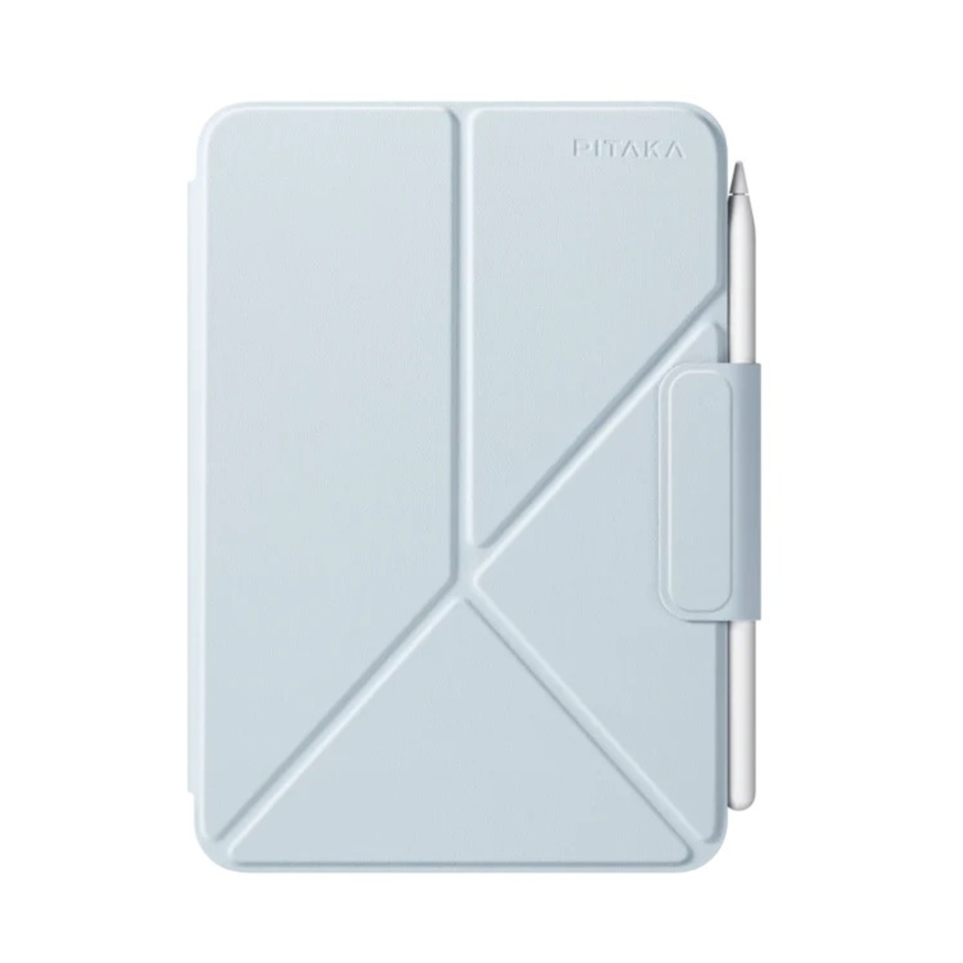Accesorii telefoane mobile - Husa Pitaka MagEZ Folio 2, iPad Mini 6/ Mini A17 Pro, Albastru