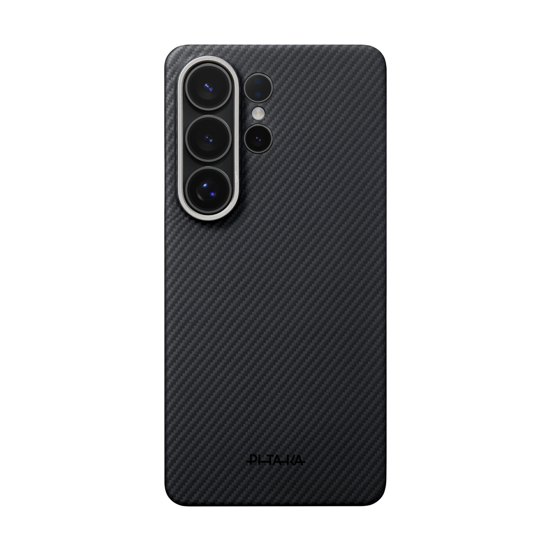 Laptop, Tablete & Telefoane - Husa Pitaka pentru Samsung Galaxy S26 Ultra, Edge Ultra-Slim Case, Negru/Gri