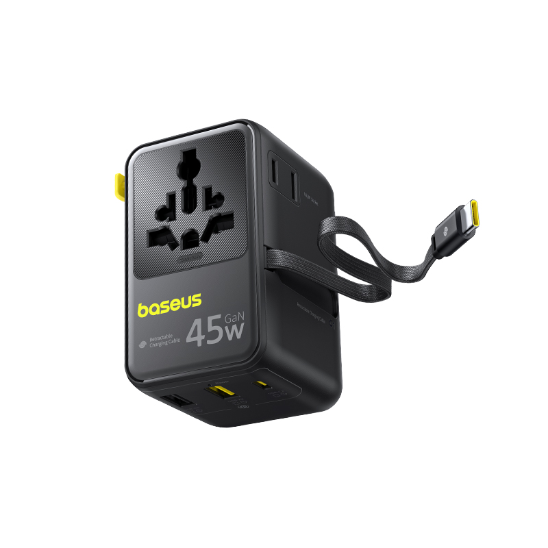 Incarcatoare retea - Incarcator retea Baseus PicoGo AG11 2AC+2U+2C 45W negru