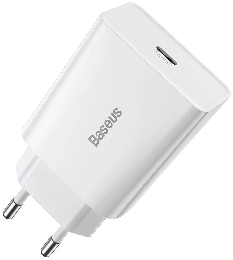 Incarcatoare retea - Incarcator retea Baseus Speed Mini QC 1C 20W, Alb