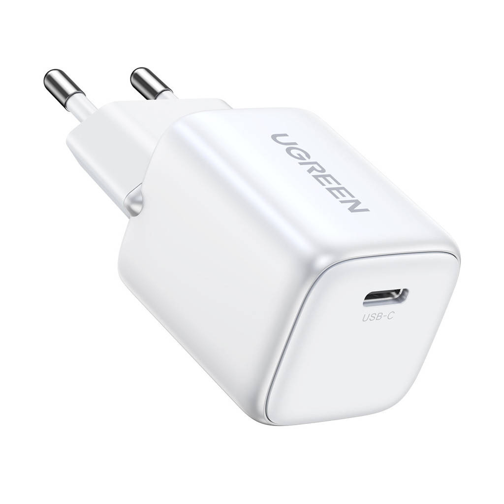 Incarcatoare retea - Incarcator de retea UGREEN Nexode 30W USB-C PD GaN, Alb