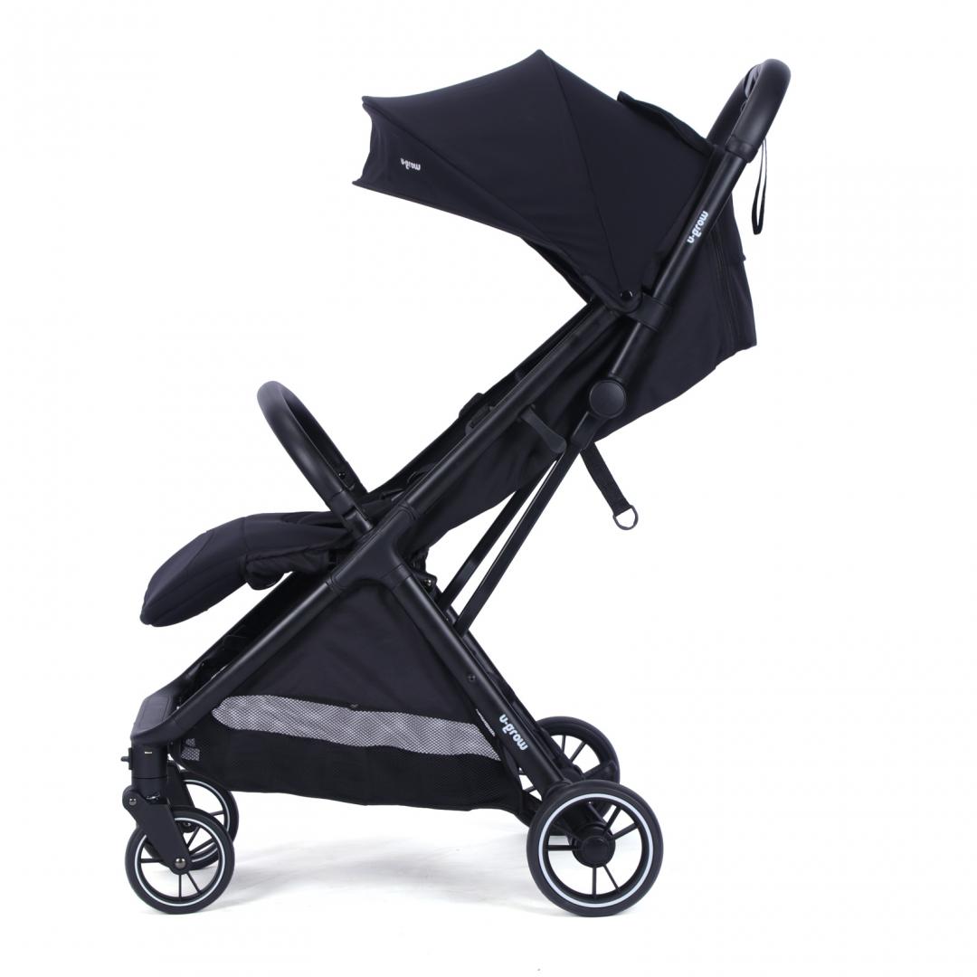 Carucior sport U-Grow autofold, negru [2]