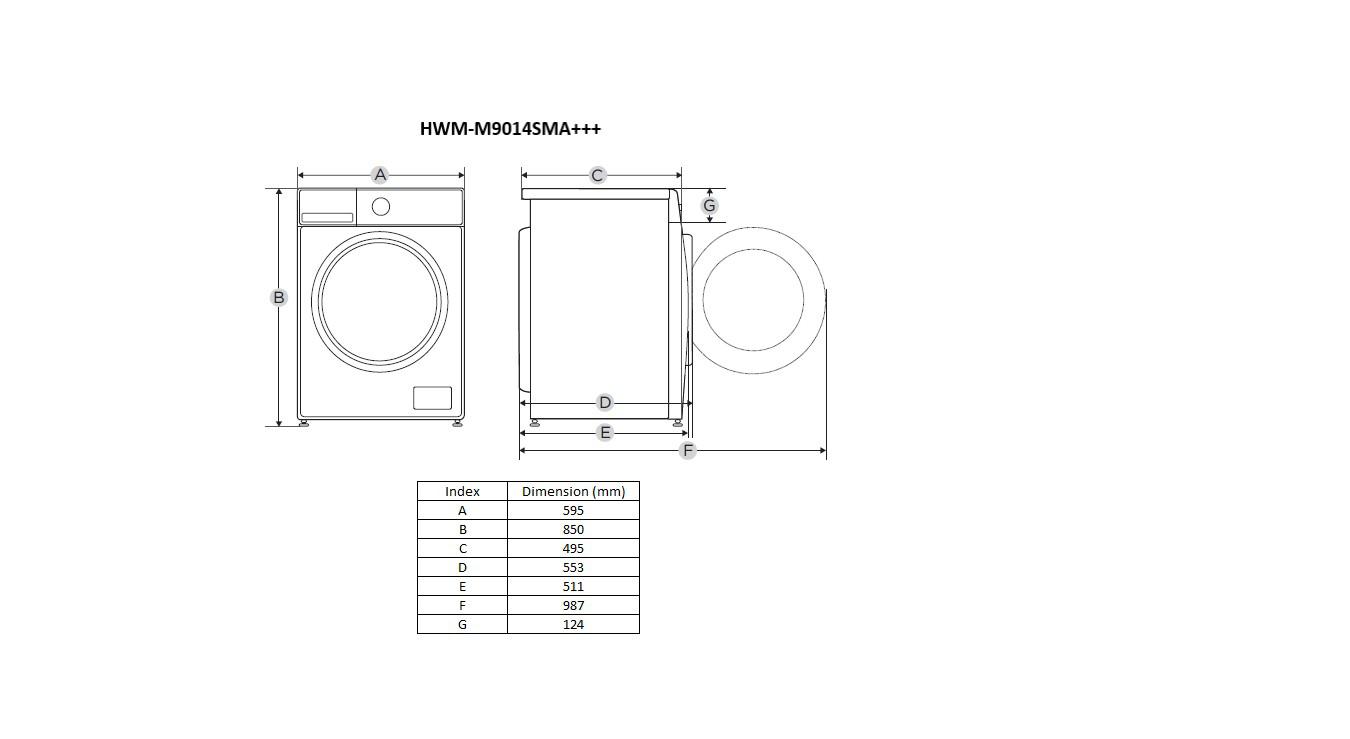 MASINA DE SPALAT HEINNER HWM-M9014SMA+++ [4]