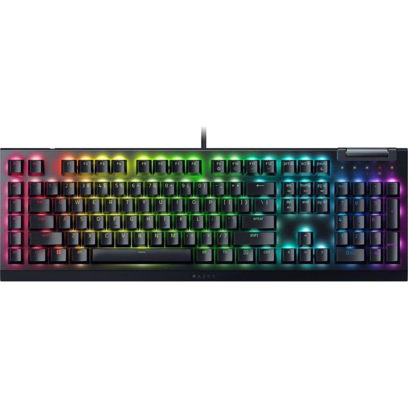 PC, Periferice & Software - Tastatura Razer Blackwidow V4 X YellowSw