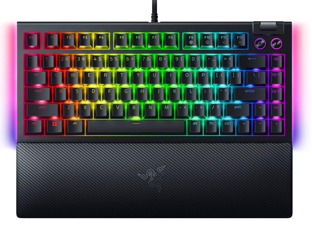 PC, Periferice & Software - Tastatura Razer BlackWidow V4 75