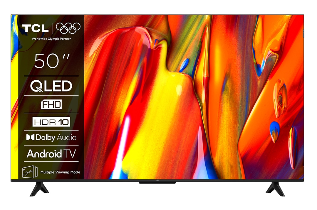 TV, Audio-Video & Foto - Televizor TCL QLED 50S59K, 126 cm, Smart Android TV, 60 Hz, Clasa E
