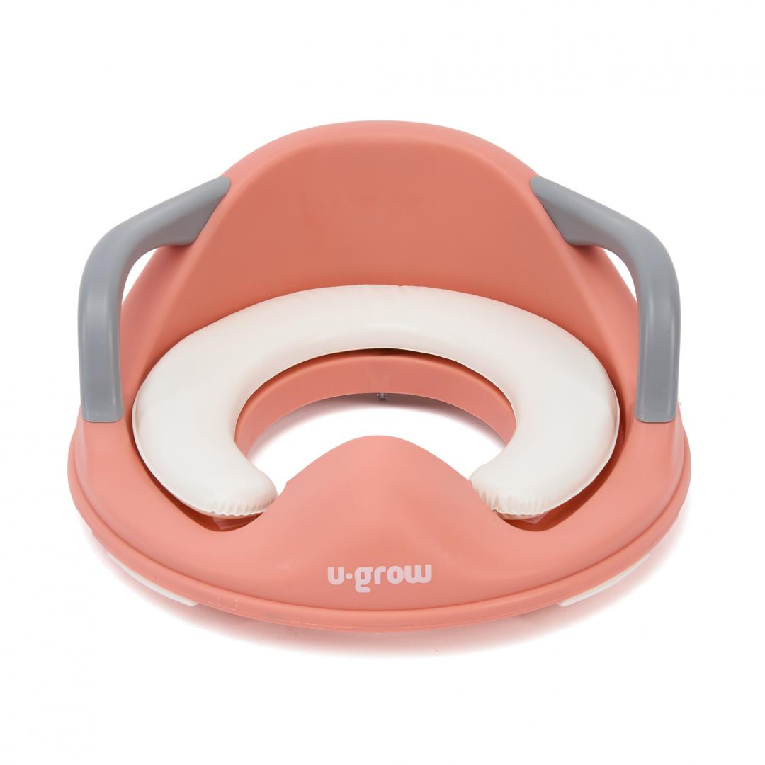 Jucarii, Copii & Bebe - Reductor pentru toaleta roz, U-Grow