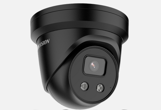 TV, Audio-Video & Foto - Camera de supravegehere Hikvision IP turret DS-2CD2383G2-IU(2.8mm)BLACK, 8MP, culoare neagra