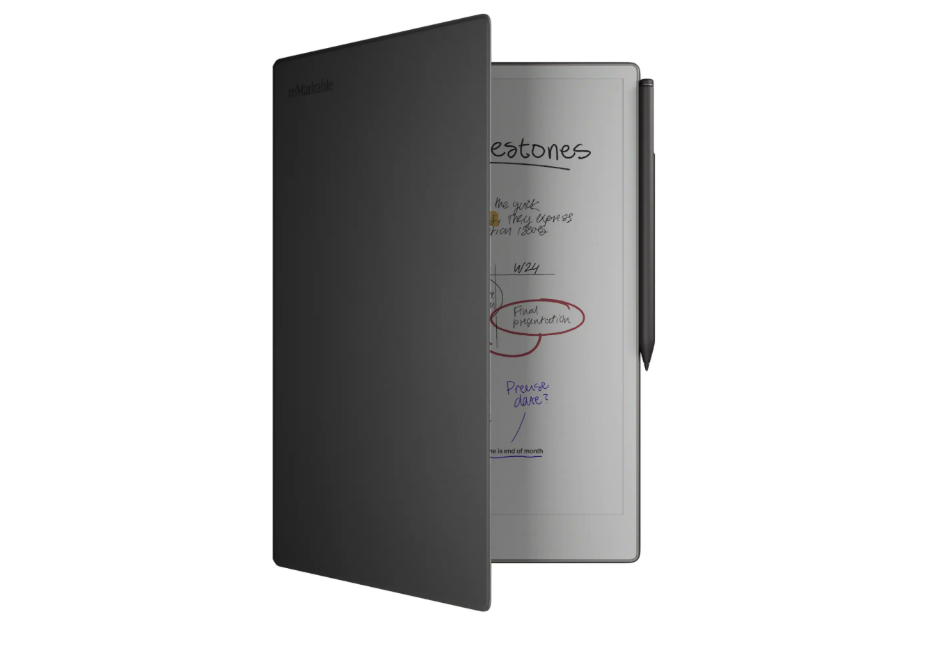 Laptop, Tablete & Telefoane - ReMarkable Paper Pro Marker+Folio BkLeat
