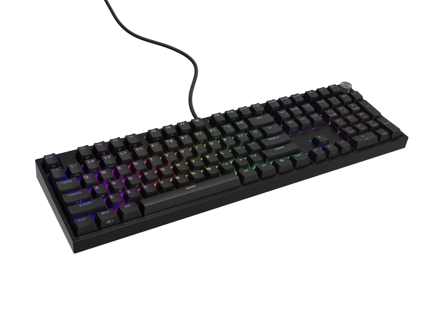 PC, Periferice & Software - Tastatura Genesis Thor 404 P Negru