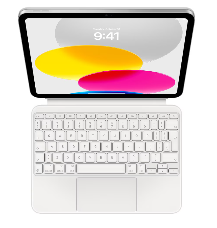 Laptop, Tablete & Telefoane - Tastatura Apple Magic Keyboard pentru iPad 10 WHITE INT