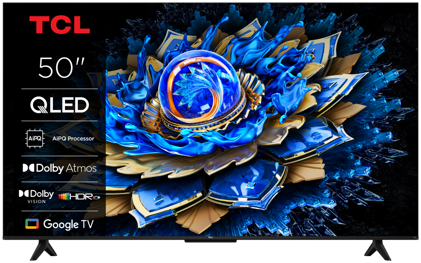 TV, Audio-Video & Foto - Televizor TCL QLED 50T69C, 126 cm, Smart Google TV, 4K