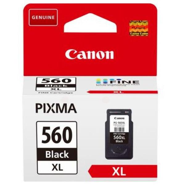 PC, Periferice & Software - Cartus cerneala Canon PG-560XL, Negru, Capacitate 14.3ml / 400 pagini