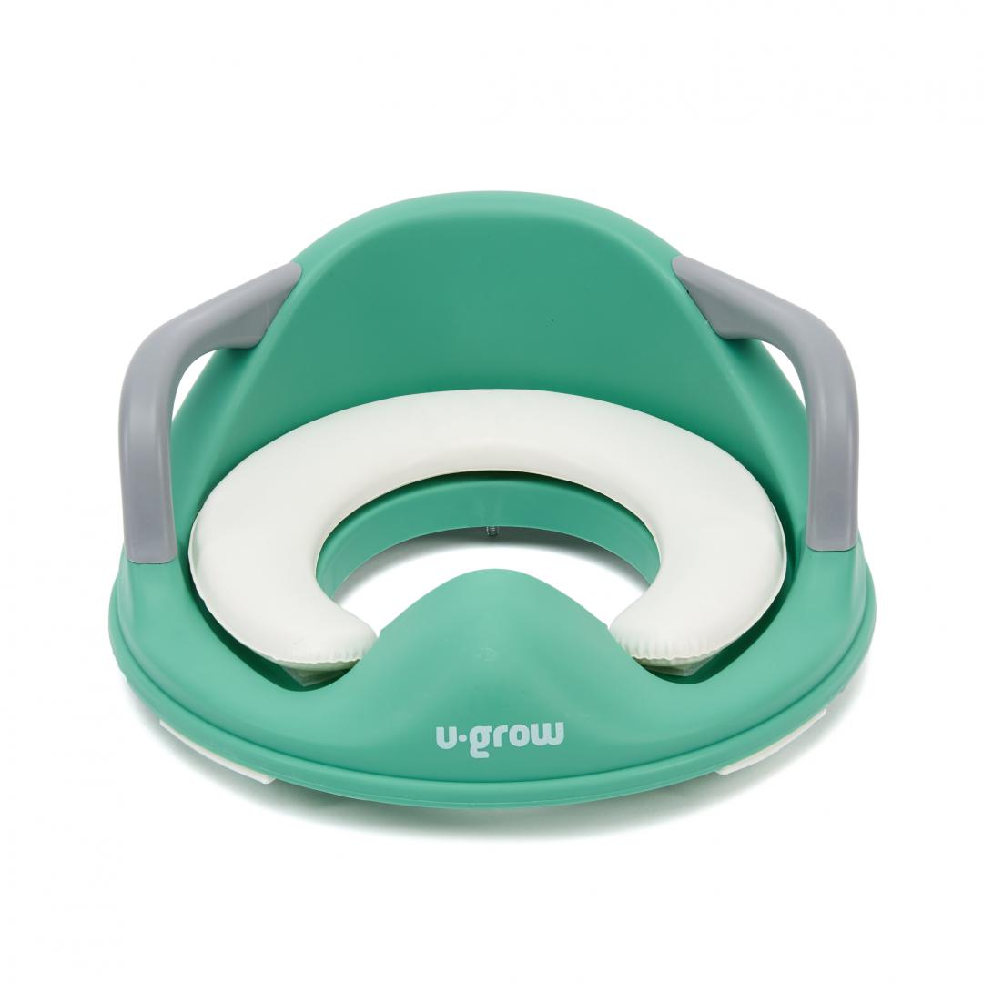 Jucarii, Copii & Bebe - Reductor pentru toaleta verde, U-Grow