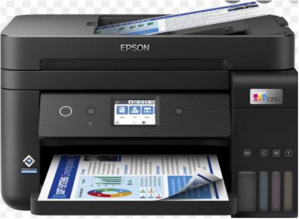 PC, Periferice & Software - Multifunctional inkjet color Epson EcoTank CISS L6290, dimensiune A4