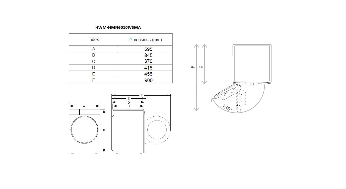 MASINA DE SP. HEINNER HWM-HMN6010IVSMA [1]