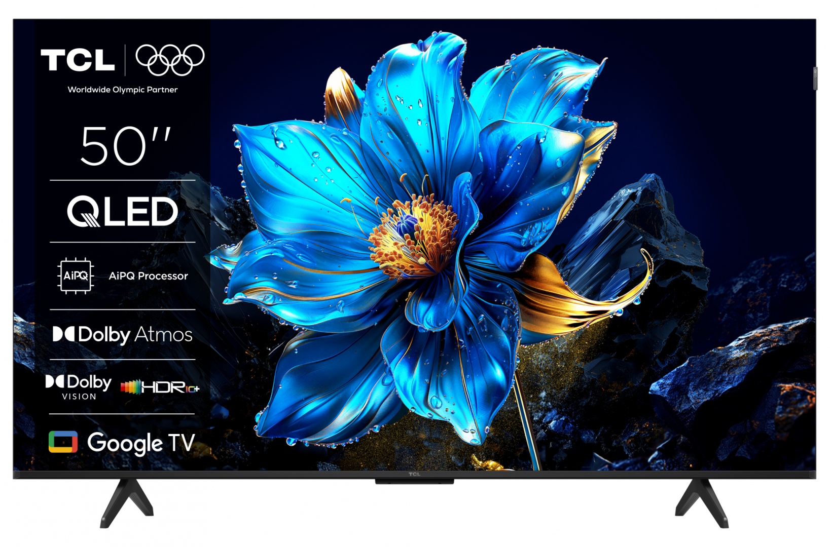 TV, Audio-Video & Foto - Televizor TCL QLED 50P71K, 126 cm, Smart Google TV, 4K