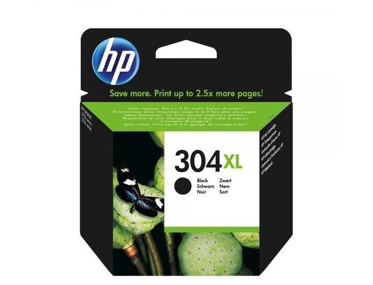 PC, Periferice & Software - HP N9K08AE BLACK INKJET CART. NR.304XL