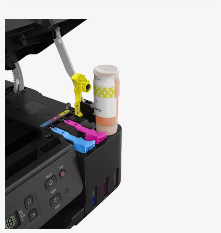 Multifunctional inkjet color CISS Canon PIXMA G2470, dimensiune A4 [4]