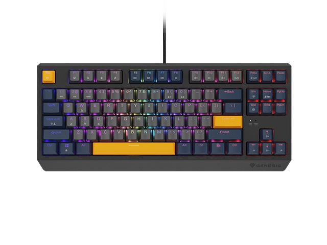 PC, Periferice & Software - Tastatura Genesis Thor 230 TKL P Albastru