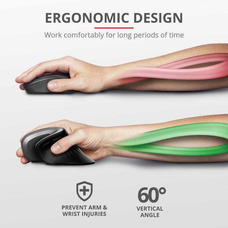 Mouse Tust Verro Ergonomic, wireless [7]