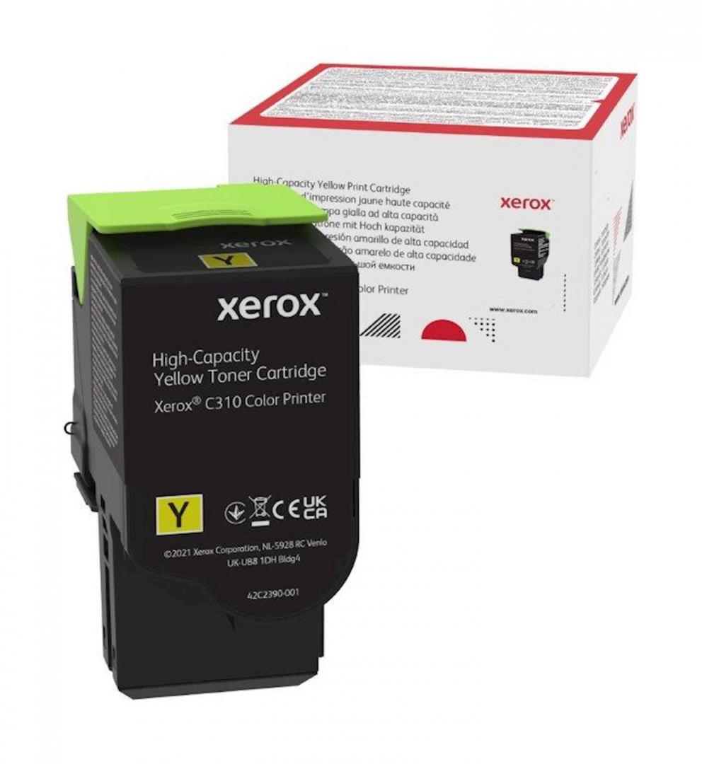 Consumabile Imprimante - Toner Xerox 006R04371, Yellow, 5500 pagini, compatibil cu Xerox C310/C315