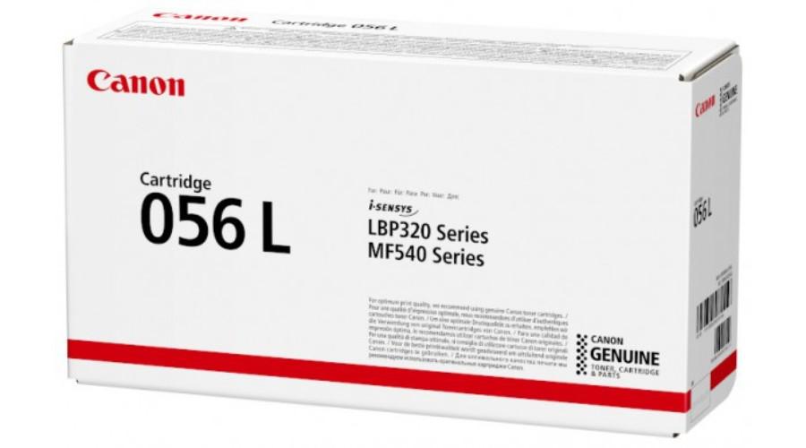 PC, Periferice & Software - Toner Canon CRG056L Negru, Capacitate 5.1k pagini