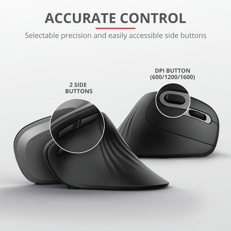 Mouse Tust Verro Ergonomic, wireless [3]