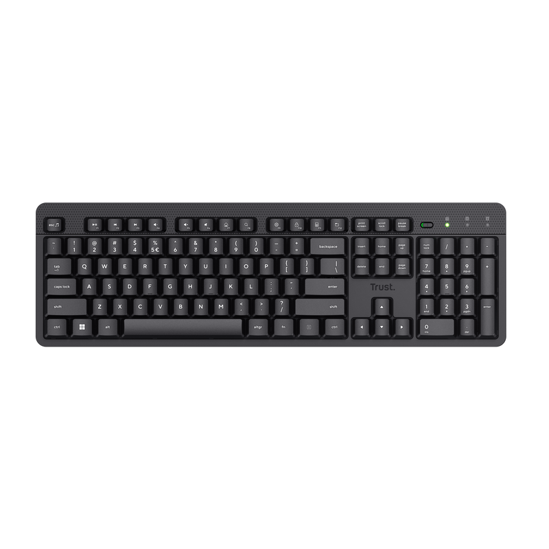 PC, Periferice & Software - Tastatură wireless silențioasă Trust Ody II