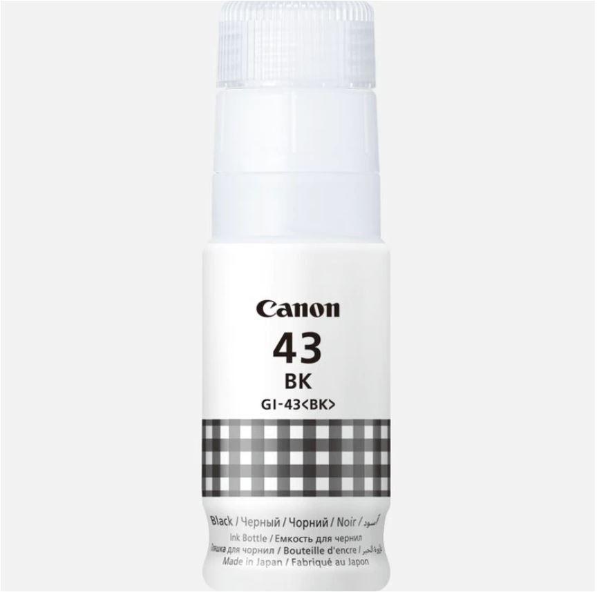 Consumabile Imprimante - Cartus cerneala Canon GI-43 BK, culoare Negru, 3800 pagini, 60ml