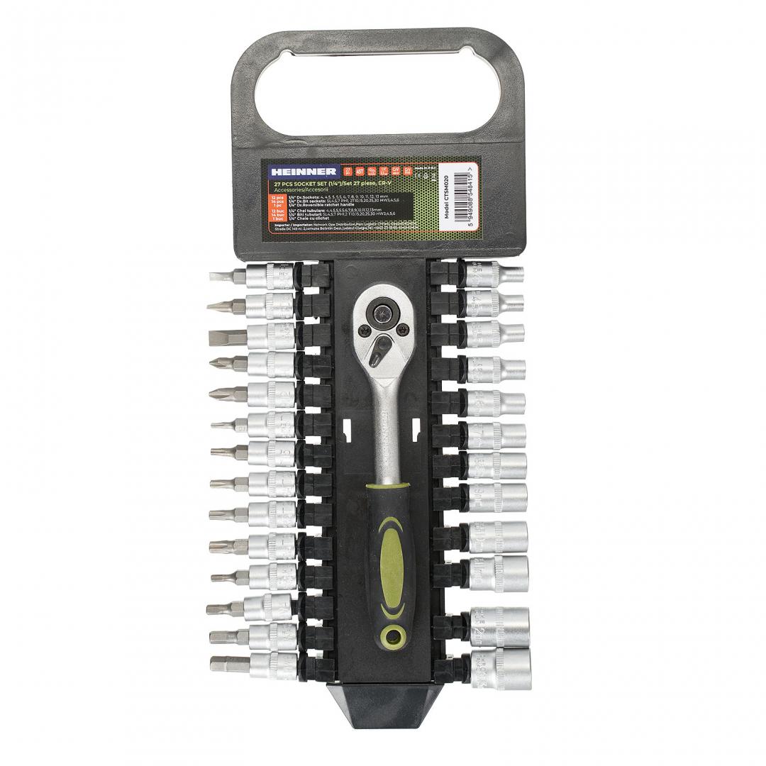 Casa, Gradina & Bricolaj - HR SET 27 PIESE 1/4" CR-V