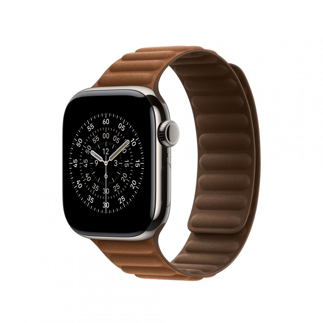 Curea pentru Apple Watch 42mm, MAGNETIC LINK CARAMEL M/L [1]