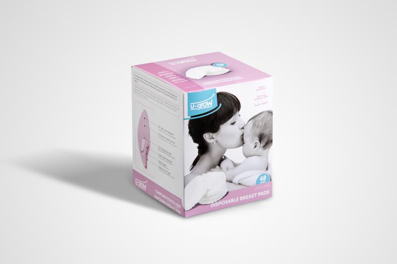 Jucarii, Copii & Bebe - Tampoane antilactatie 48 buc, U-Grow