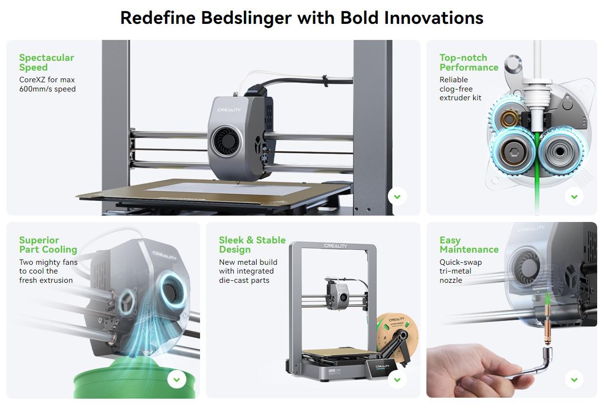 Imprimanta 3D CREALITY ENDER-3 V3  [4]