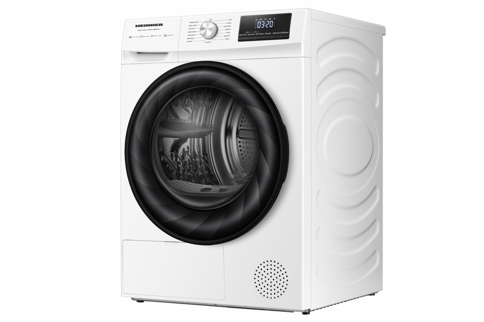 Masini de spalat rufe - USCATOR DE RUFE HEINNER HHPD-H90FRA++