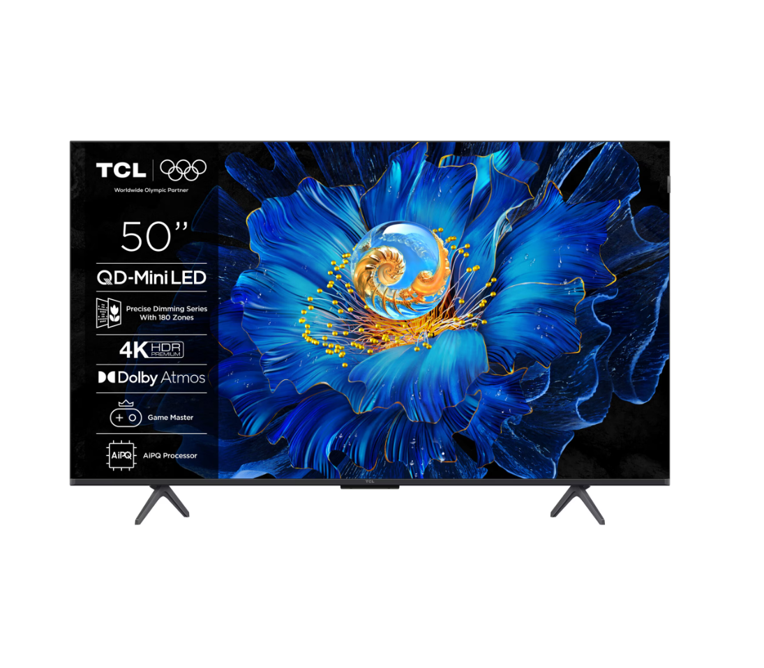 Televizoare - Televizor TCL Mini LED 50C6KS, 126 cm, Smart Google TV, 4K, 60Hz