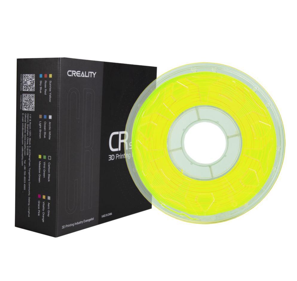 PC, Periferice & Software - CREALITY 3D FILAMENT CR-PLA FL YELLOW 1K
