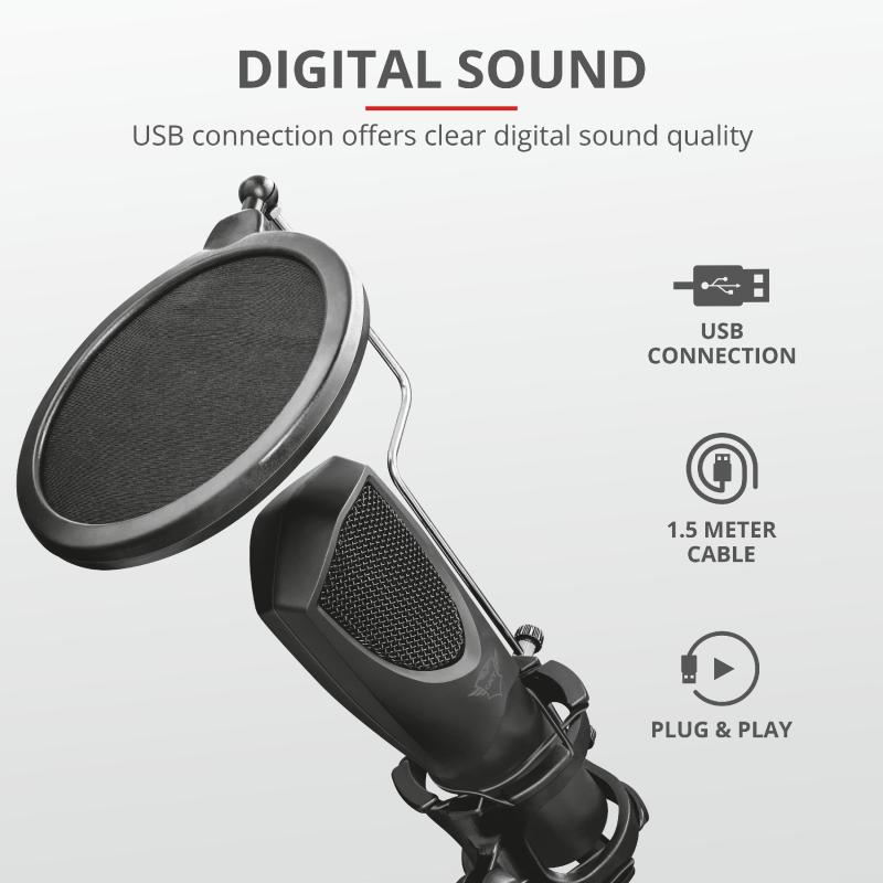 Microfon USB Trust GXT 232 Mantis [4]