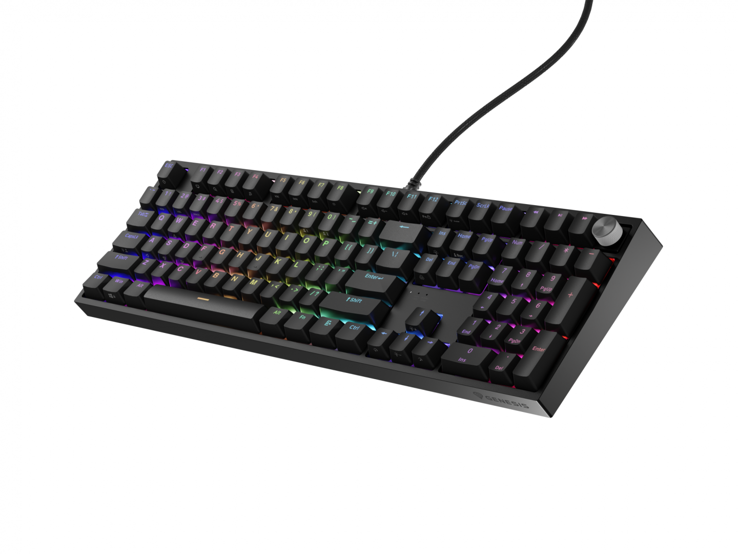 Tastatura Genesis Thor 404 P Negru [8]