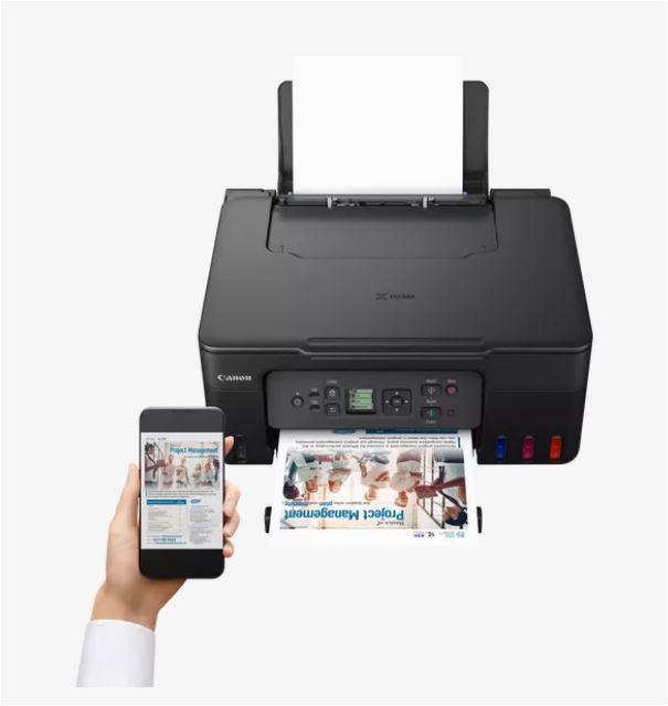 Multifunctional inkjet color CISS Canon PIXMA G3470 Negru, dimensiune A4 [4]