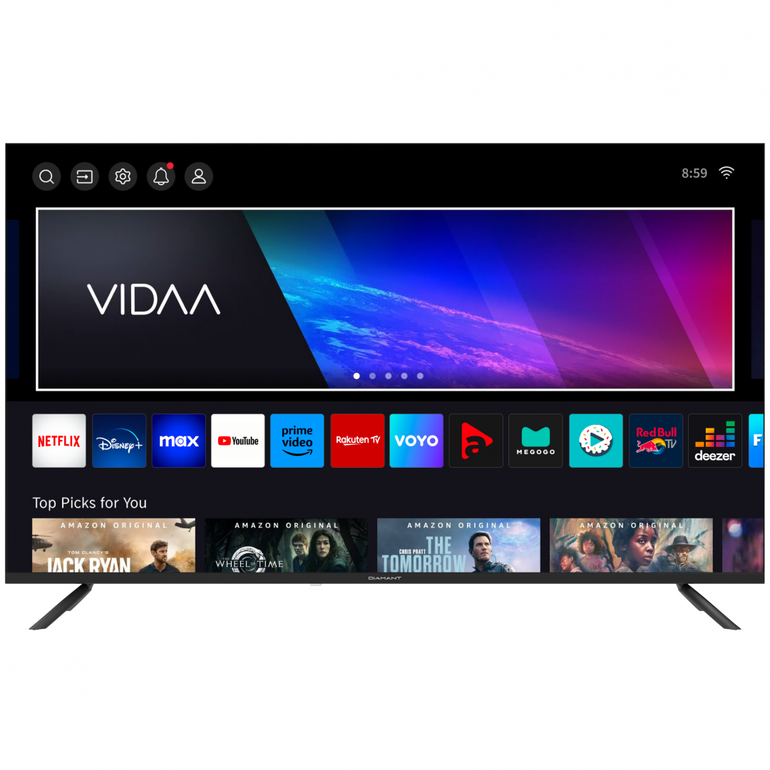 Televizoare - Televizor Diamant LED Smart TV 65HL5530U/C, 164 cm, 4K UHD, VIDAA