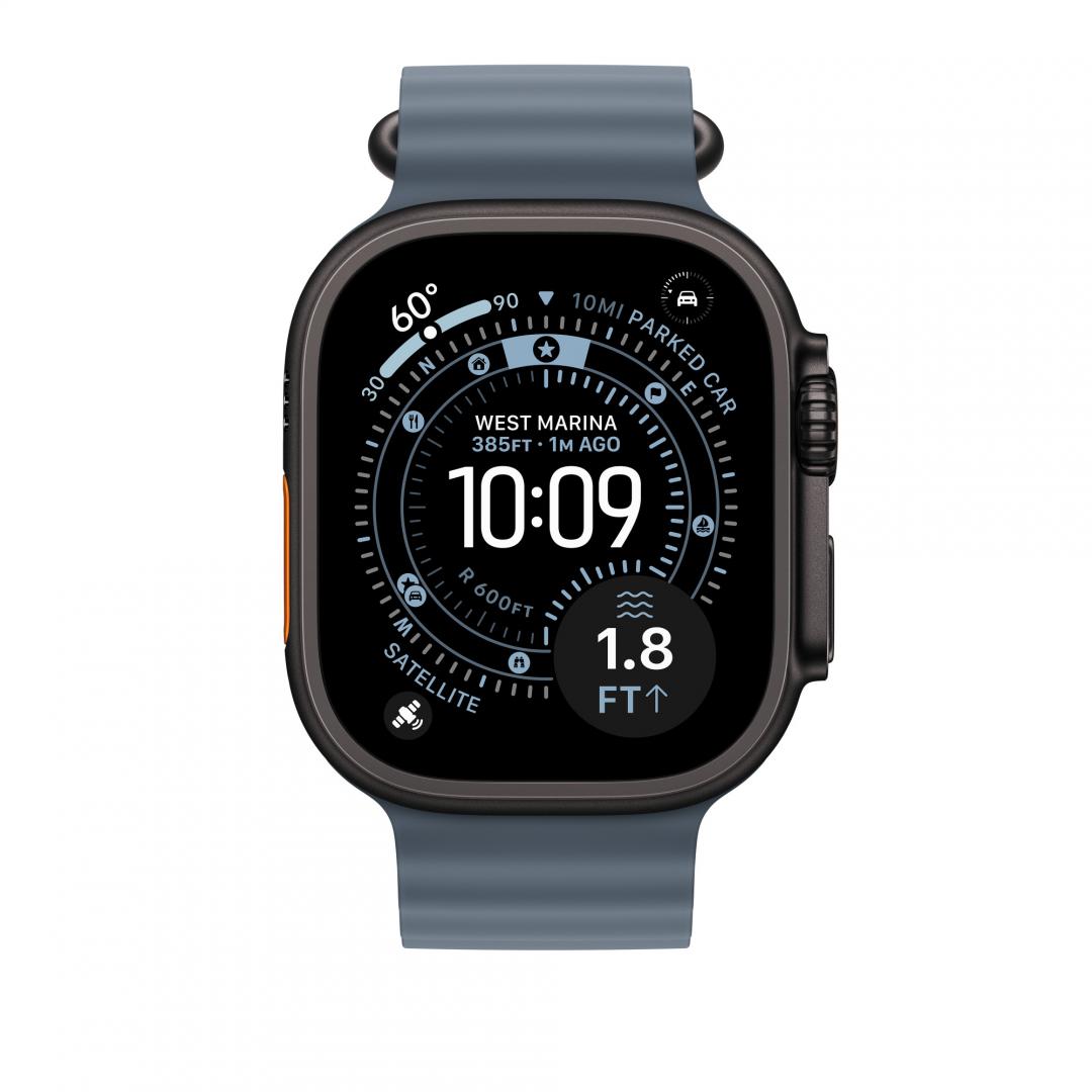 Curea pentru Apple Watch 49mm, OCEAN ANCH BLUE BK TITAN XL [1]