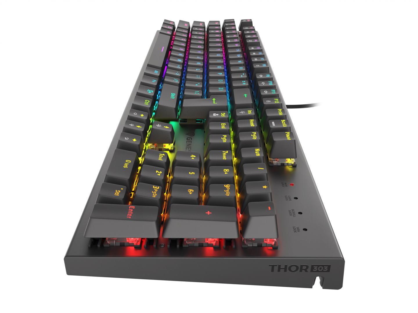 Tastatura Genesis Thor 303 R Negru [2]