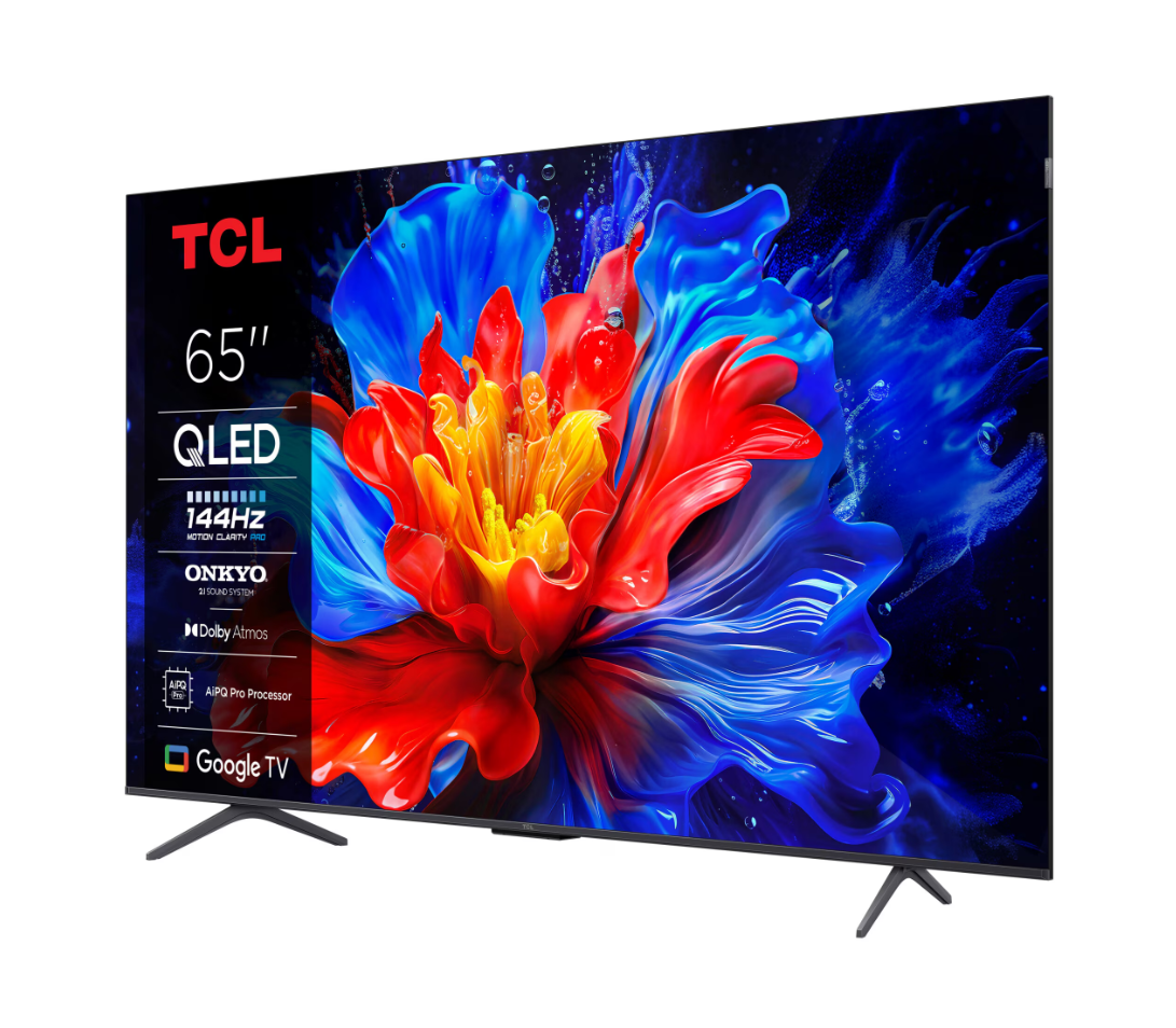 Televizor TCL QLED 65P8K, 164 cm, Smart Google TV, 4K, 100Hz, Clasa F [2]