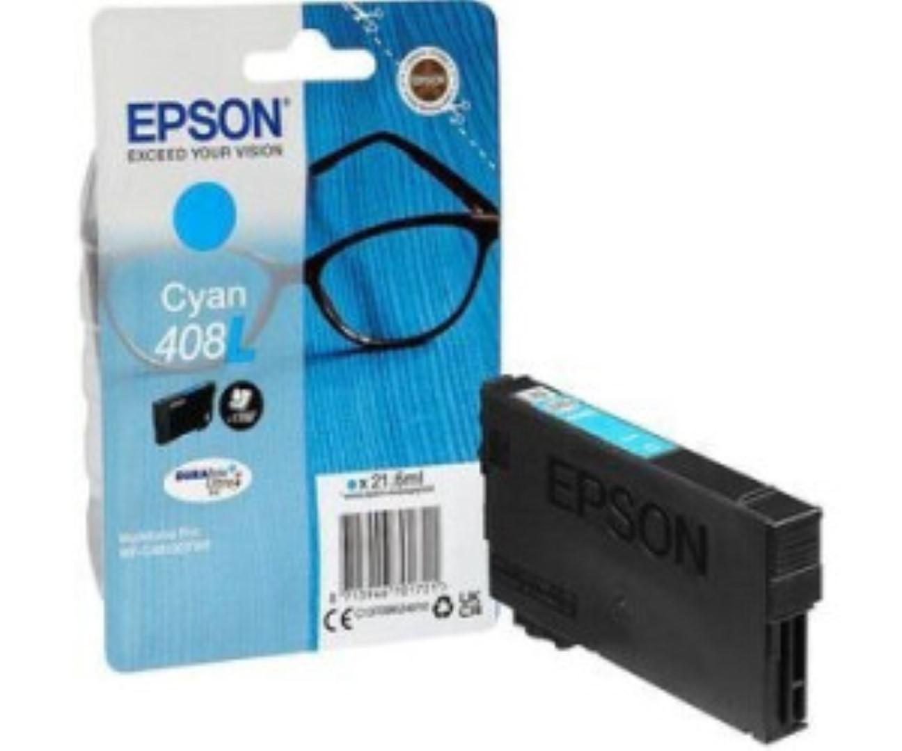 PC, Periferice & Software - Cartus cerneala Epson 408L Ink Tank, Cyan