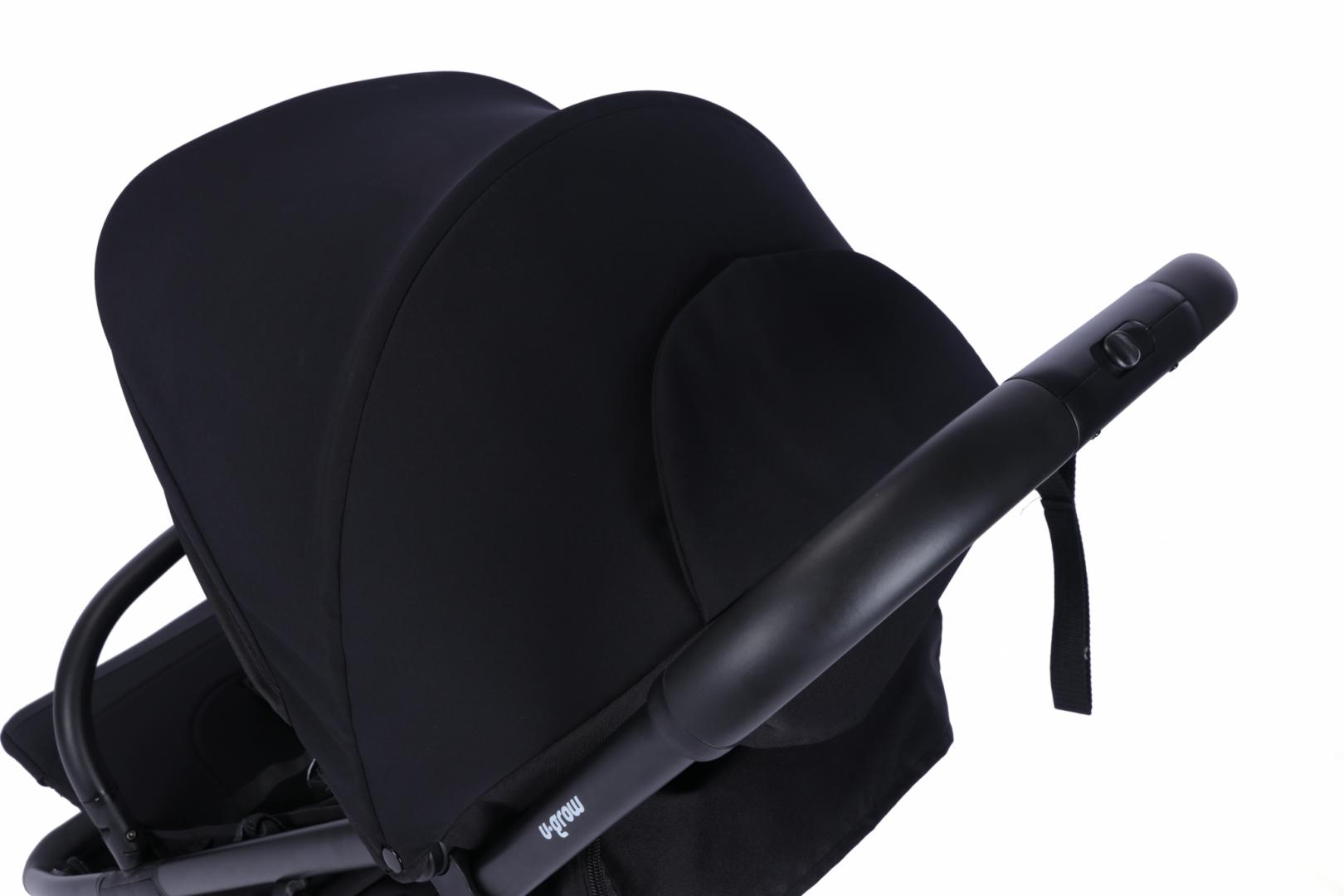 Carucior sport U-Grow autofold, negru [6]