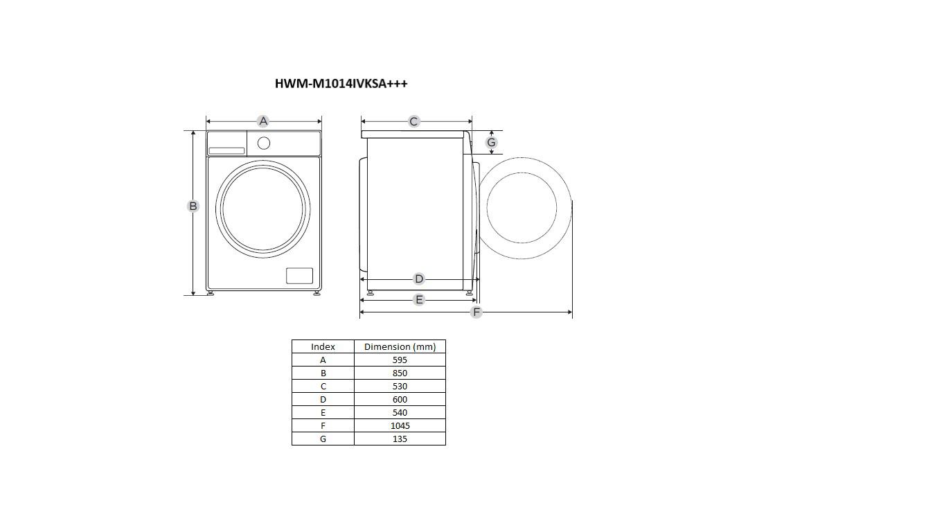 MASINA DE SPALAT HEINNER HWM-M1014IVKSA+ [1]